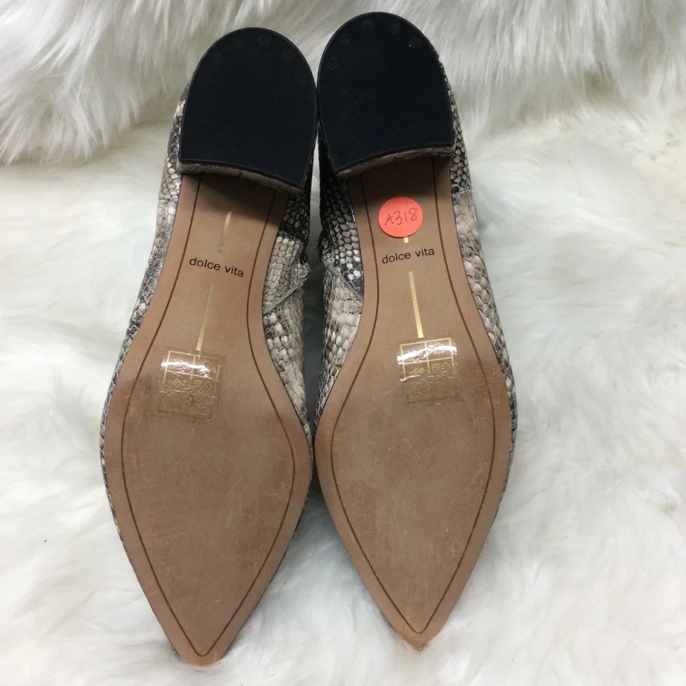 Dolce Vita Bell Ankle Boots - Snake - Size 8 - New w/o box - Picture 8 of 8